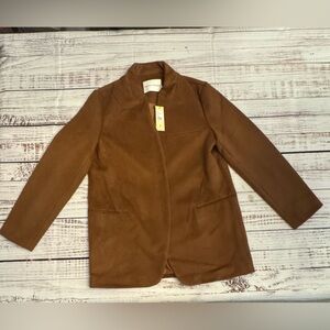 Rebecca Minkoff Camel Wool-Blend Jacket